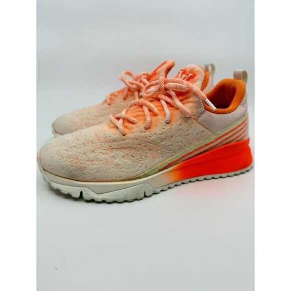 Louis Vuitton V.N.R. Orange Technical Knit Trainers Sneakers Shoes Size US 6 - Picture 8 of 12